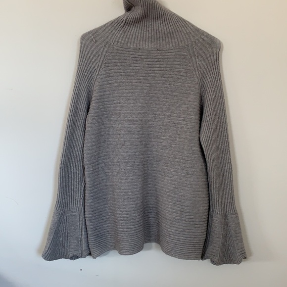GREY TURTLE NECK WOMEN SWEATER SIZE L - Picture 8 of 10